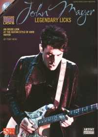 約翰梅爾吉他教學譜附CD JOHN MAYER -Guitar Legendary Licks +CD