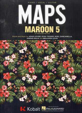 魔力紅-地圖單曲鋼琴譜 MAPS (Maroon 5)