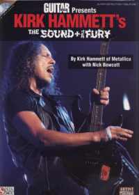 柯克哈米特吉他教學譜附CD KIRK HAMMETT’s The Sound+The Fury (Guitar)+CD